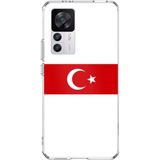 Techtree Xiaomi Mi 12T-12T PRO Uyumlu Türk Milli Takım Beyaz Forma Baskılı Silikon Kılıf
