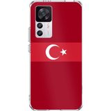 Techtree Xiaomi Mi 12T-12T PRO Uyumlu Türk Milli Takım Kırmızı Forma Baskılı Silikon Kılıf