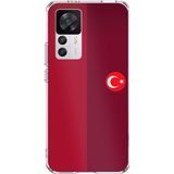 Techtree Xiaomi Mi 12T-12T PRO Uyumlu Türk Milli Takım Parçalı Forma Baskılı Silikon Kılıf