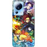 Techtree Xiaomi Mi 13 Lite Uyumlu Demon Slayer Efsanesi:İblis Avcıları Baskılı Silikon Kılıf