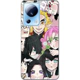 Techtree Xiaomi Mi 13 Lite Uyumlu Demon Slayer Manga Baskılı Silikon Kılıf