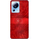 Techtree Xiaomi Mi 13 Lite Uyumlu Türk Milli Takım Desenli Forma Baskılı Silikon Kılıf