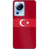 Techtree Xiaomi Mi 13 Lite Uyumlu Türk Milli Takım Kırmızı Forma Baskılı Silikon Kılıf