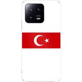 Techtree Xiaomi Mi 13 Uyumlu Türk Milli Takım Beyaz Forma Baskılı Silikon Kılıf