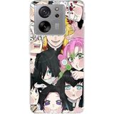 Techtree Xiaomi Mi 13T-13T PRO Uyumlu Demon Slayer Manga Baskılı Silikon Kılıf