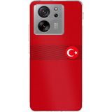 Techtree Xiaomi Mi 13T-13T PRO Uyumlu Türk Milli Takım Izgara Desenli Forma Baskılı Silikon Kılıf