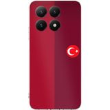 Techtree Xiaomi Mi 15T PRO Uyumlu Türk Milli Takım Parçalı Forma Baskılı Silikon Kılıf