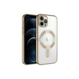 Techtrove Apple İphone 13 Pro Max Kamera Korumalı Magsafe Wireless Şarj Özellikli A Kalite Kapak Gold