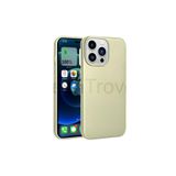 Techtrove Apple Iphone 13 Pro Max Kılıf Premier Silikon Lansman A Kalite Kapak Gold