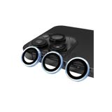 Techtrove Apple İphone 14 Pro Max Kamera Lens Koruyucu Parmak İzi Bırakmayan A+ Kalite Mavi