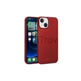 Techtrove Apple Iphone 15 Plus Kılıf Premier Silikon Lansman A Kalite Kapak Kırmızı