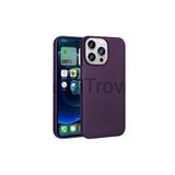 Techtrove Apple Iphone 15 Pro Max Kılıf Premier Silikon Lansman A Kalite Kapak Derin Mor