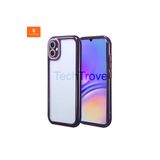 Techtrove Galaxy A05 Kılıf Kamera Korumalı Renkli Kenar Ve Çerçeve Tasarımlı A+ Kalite Kapak Derin Mor