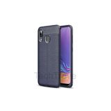 Techtrove Huawei Honor 8C Kılıf Deri Extra Korumalı Slikon Kapak Lacivert