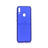 Techtrove Huawei Y7 Prime 2019 Kılıf Premier Silikon Lansman A Kalite Kapak Mavi