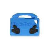 Techtrove İpad 4 9.7 Kılıf Stand Olabilen Çocuklar İçin Sevimli Tablet Kılıfı Mavi