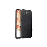 Techtrove Oppo A73 Kılıf Deri Extra Korumalı Slikon Kapak Siyah