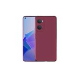 Techtrove Oppo A96 4G Kılıf Premier Silikon Lansman A Kalite Kapak Mürdüm