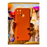 Techtrove Realme C25Y Ve Realme C21Y Kılıf İçi Kadife Lansman Silikon Kapak Turuncu
