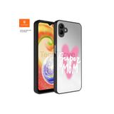 Techtrove Samsung Galaxy A04 Uyumlu Telefon Kılıfı Aynalı Desenli Kamera Korumalı Parlak Kapak Süper Anne