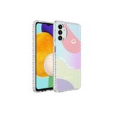 Techtrove Samsung Galaxy A04S Kılıf Airbag Kenarlı Renkli Desenli Silikon Kapak No7