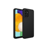 Techtrove Samsung Galaxy A04S Kılıf Metal Çerçeve Ve Buton Tasarımlı Silikon Kapak Siyah