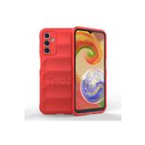Techtrove Samsung Galaxy A14 4G Kılıf Elde Kaymaz İçi Kadife Silikon Kapak Kırmızı