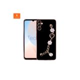 Techtrove Samsung Galaxy A14 Kılıf El Tutamaçlı Kamera Korumalı A+ Kalite Silikon Kapak Siyah