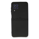 Techtrove Samsung Galaxy A22 Kılıf Yumuşak Ve Esnek Tpu Silikon Kapak Siyah