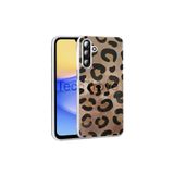 Techtrove Samsung Galaxy A26 Kılıf İpeksi Desenli Tasarımlı Kamera Koruma Çıkıntılı A+ Kalite Kapak Gold Leopar