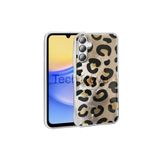 Techtrove Samsung Galaxy A56 Kılıf İpeksi Desenli Tasarımlı Kamera Koruma Çıkıntılı A+ Kalite Kapak Gold Leopar