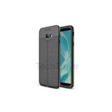 Techtrove Samsung Galaxy J4 Plus Kılıf Deri Extra Korumalı Slikon Kapak Siyah
