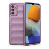 Techtrove Samsung Galaxy M23 Kılıf Elde Kaymaz İçi Kadife Silikon Kapak Mor