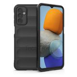 Techtrove Samsung Galaxy M23 Kılıf Elde Kaymaz İçi Kadife Silikon Kapak Siyah