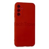 Techtrove Samsung Galaxy M34 5G Kılıf Yumuşak Ve Esnek Tpu Silikon Kapak Kırmızı