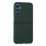 Techtrove Samsung Galaxy M34 5G Kılıf Yumuşak Ve Esnek Tpu Silikon Kapak Koyu Yeşil