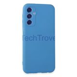 Techtrove Samsung Galaxy M34 5G Kılıf Yumuşak Ve Esnek Tpu Silikon Kapak Mavi