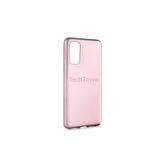 Techtrove Samsung Galaxy S20 Kılıf Premier Silikon Lansman A Kalite Kapak Rose Gold