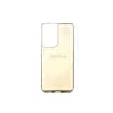 Techtrove Samsung Galaxy S21 Ultra Kılıf Premier Silikon Lansman A Kalite Kapak Gold