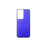 Techtrove Samsung Galaxy S21 Ultra Kılıf Premier Silikon Lansman A Kalite Kapak Mavi
