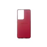Techtrove Samsung Galaxy S21 Ultra Kılıf Premier Silikon Lansman A Kalite Kapak Mürdüm