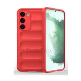 Techtrove Samsung Galaxy S23 Plus Kılıf Elde Kaymaz İçi Kadife Silikon Kapak Kırmızı