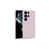 Techtrove Samsung Galaxy S23 Ultra Kılıf Premier Silikon Lansman A Kalite Kapak Rose Gold
