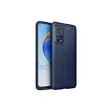 Techtrove Xiaomi Mi 10T Kılıf Deri Extra Korumalı Slikon Kapak Lacivert