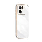 Techtrove Xiaomi Mi 13T Pro Kılıf Parlak Tasrım Kamera Korumalı Ultra Yumuşak Esnek A+ Kalite Kapak Beyaz