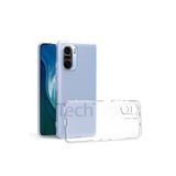 Techtrove Xiaomi Poco F3 Kılıf Kamera Korumalı Şeffaf Ve Esnek Silikon Kapak Şeffaf