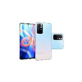 Techtrove Xiaomi Poco M4 Pro 5G Kılıf Kamera Koruma Çıkıntılı Şeffaf Ve Esnek Silikon Kapak Şeffaf