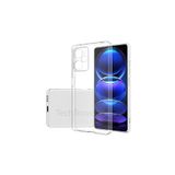 Techtrove Xiaomi Poco X5 Pro Kılıf Kamera Koruma Çıkıntılı Şeffaf Ve Esnek Silikon Kapak Şeffaf