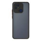Techtrove Xiaomi Redmi 10C Kılıf Montreal Silikon Kapak Siyah