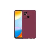 Techtrove Xiaomi Redmi 10C Kılıf Premier Silikon Lansman A Kalite Kapak Mürdüm